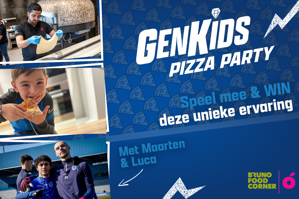 GenKids-Pizza Party bij een Bruno Foodcorner